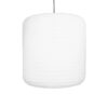 GLOBOSTAR® ROMINA 62001 Μοντέρνο Κρεμαστό Φωτιστικό Οροφής με Ντουί 1 x E27 AC 220-240V IP20 – Λευκό – Μ60 x Π60 x Υ65cm