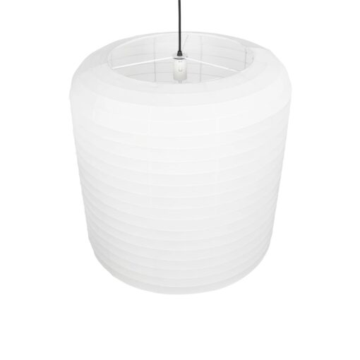 GLOBOSTAR® ROMINA 62001 Μοντέρνο Κρεμαστό Φωτιστικό Οροφής με Ντουί 1 x E27 AC 220-240V IP20 – Λευκό – Μ60 x Π60 x Υ65cm