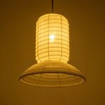 GLOBOSTAR® ROMINA 62002 Μοντέρνο Κρεμαστό Φωτιστικό Οροφής με Ντουί 1 x E27 AC 220-240V IP20 – Λευκό – Μ40 x Π40 x Υ42.5cm