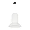 GLOBOSTAR® ROMINA 62002 Μοντέρνο Κρεμαστό Φωτιστικό Οροφής με Ντουί 1 x E27 AC 220-240V IP20 – Λευκό – Μ40 x Π40 x Υ42.5cm