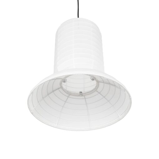 GLOBOSTAR® ROMINA 62002 Μοντέρνο Κρεμαστό Φωτιστικό Οροφής με Ντουί 1 x E27 AC 220-240V IP20 – Λευκό – Μ40 x Π40 x Υ42.5cm