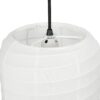 GLOBOSTAR® ROMINA 62002 Μοντέρνο Κρεμαστό Φωτιστικό Οροφής με Ντουί 1 x E27 AC 220-240V IP20 – Λευκό – Μ40 x Π40 x Υ42.5cm