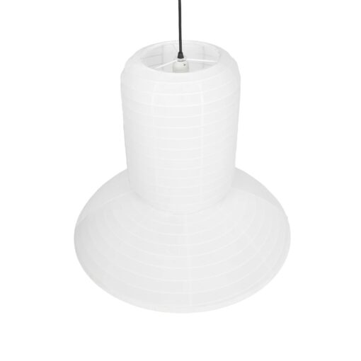 GLOBOSTAR® ROMINA 62003 Μοντέρνο Κρεμαστό Φωτιστικό Οροφής με Ντουί 1 x E27 AC 220-240V IP20 – Λευκό – Μ60 x Π60 x Υ51cm