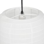 GLOBOSTAR® ROMINA 62003 Μοντέρνο Κρεμαστό Φωτιστικό Οροφής με Ντουί 1 x E27 AC 220-240V IP20 – Λευκό – Μ60 x Π60 x Υ51cm