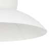 GLOBOSTAR® ROMINA 62003 Μοντέρνο Κρεμαστό Φωτιστικό Οροφής με Ντουί 1 x E27 AC 220-240V IP20 – Λευκό – Μ60 x Π60 x Υ51cm