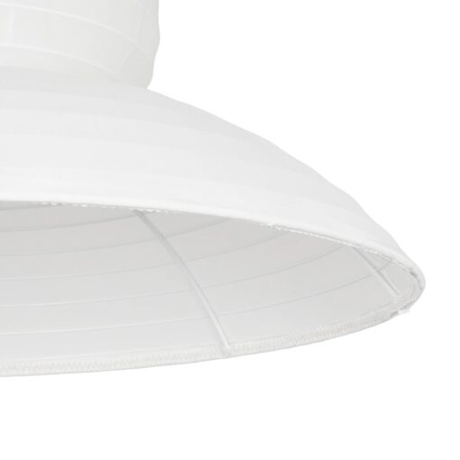 GLOBOSTAR® ROMINA 62003 Μοντέρνο Κρεμαστό Φωτιστικό Οροφής με Ντουί 1 x E27 AC 220-240V IP20 – Λευκό – Μ60 x Π60 x Υ51cm
