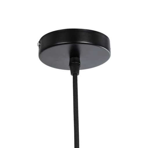 GLOBOSTAR® ROMINA 62003 Μοντέρνο Κρεμαστό Φωτιστικό Οροφής με Ντουί 1 x E27 AC 220-240V IP20 – Λευκό – Μ60 x Π60 x Υ51cm