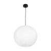 GLOBOSTAR® ROMINA 62004 Μοντέρνο Κρεμαστό Φωτιστικό Οροφής με Ντουί 1 x E27 AC 220-240V IP20 – Λευκό – Μ40 x Π40 x Υ37cm