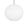 GLOBOSTAR® ROMINA 62004 Μοντέρνο Κρεμαστό Φωτιστικό Οροφής με Ντουί 1 x E27 AC 220-240V IP20 – Λευκό – Μ40 x Π40 x Υ37cm