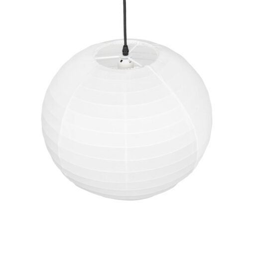 GLOBOSTAR® ROMINA 62004 Μοντέρνο Κρεμαστό Φωτιστικό Οροφής με Ντουί 1 x E27 AC 220-240V IP20 – Λευκό – Μ40 x Π40 x Υ37cm