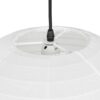 GLOBOSTAR® ROMINA 62004 Μοντέρνο Κρεμαστό Φωτιστικό Οροφής με Ντουί 1 x E27 AC 220-240V IP20 – Λευκό – Μ40 x Π40 x Υ37cm