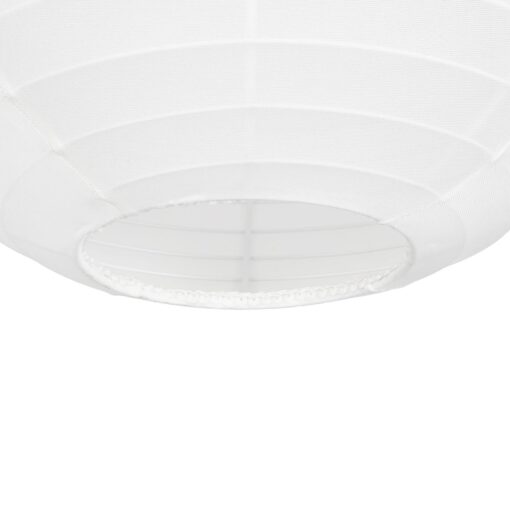 GLOBOSTAR® ROMINA 62004 Μοντέρνο Κρεμαστό Φωτιστικό Οροφής με Ντουί 1 x E27 AC 220-240V IP20 – Λευκό – Μ40 x Π40 x Υ37cm