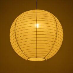GLOBOSTAR® ROMINA 62005 Μοντέρνο Κρεμαστό Φωτιστικό Οροφής με Ντουί 1 x E27 AC 220-240V IP20 – Λευκό – Μ60 x Π60 x Υ55cm