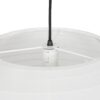 GLOBOSTAR® ROMINA 62005 Μοντέρνο Κρεμαστό Φωτιστικό Οροφής με Ντουί 1 x E27 AC 220-240V IP20 – Λευκό – Μ60 x Π60 x Υ55cm