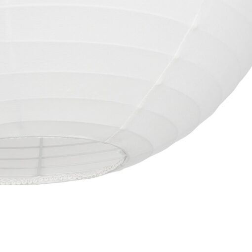 GLOBOSTAR® ROMINA 62005 Μοντέρνο Κρεμαστό Φωτιστικό Οροφής με Ντουί 1 x E27 AC 220-240V IP20 – Λευκό – Μ60 x Π60 x Υ55cm
