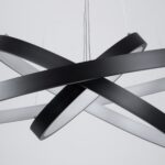 kelvo® NEMESIS KLV-101-0220-V2 Κρεμαστό Φωτιστικό Οροφής LED 120W 12000lm 180° AC 220-240V IP20 Ρυθμιζόμενο Λευκό CCT με Χειριστήριο από 2700K έως 6000K Dimmable – Lumileds SMD Chip – Μαύρο Ματ – Μ80 x Π80 x Υ80cm – 3 Χρόνια Εγγύηση