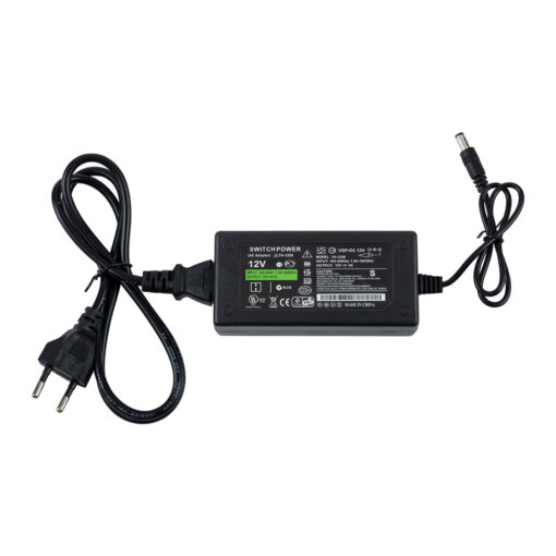 GLOBOSTAR® COBWAVE 70417 Σετ Ταινίας με Τροφοδοτικό LED 48W 5280lm 120° AC 220-240V IP20 1540 x COB Chip Ψυχρό Λευκό 6000K – Sanan COB Chip – Μ500 x Π1 x Υ0.2cm – Ρολό 5 Μέτρων – 2 Χρόνια Εγγύηση