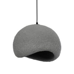 Alternative view of GLOBOSTAR® STONE 204-0122 Μοντέρνο Κρεμαστό Φωτιστικό Οροφής με Ντουί 1 x E27 AC 220-240V IP20 - Γκρι - Μ35 x Π31 x Υ26cm