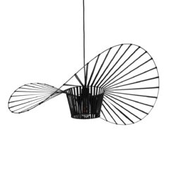 Alternative view of GLOBOSTAR® LUMINOVA 61466 Μοντέρνο Κρεμαστό Φωτιστικό Οροφής με Ντουί 1 x E27 AC 220-240V IP20 - Μαύρο - Μ80 x Π80 x Υ30cm