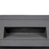 kelvo® STEPART KLV-101-0081 Χωνευτό Φωτιστικό Σκαλοπατιού / Διαδρόμου LED 3W 375lm 45° AC 220-240V Αδιάβροχο IP65 Θερμό Λευκό 2700K – Lumileds SMD Chip & TÜV SÜD Driver – Γκρι Ανθρακί Ματ – Μ10.5 x Π4.5 x Υ6cm / Q9.1 x 4.5cm – 5 Χρόνια Εγγύηση