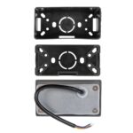 kelvo® STEPART KLV-101-0081 Χωνευτό Φωτιστικό Σκαλοπατιού / Διαδρόμου LED 3W 375lm 45° AC 220-240V Αδιάβροχο IP65 Θερμό Λευκό 2700K – Lumileds SMD Chip & TÜV SÜD Driver – Γκρι Ανθρακί Ματ – Μ10.5 x Π4.5 x Υ6cm / Q9.1 x 4.5cm – 5 Χρόνια Εγγύηση