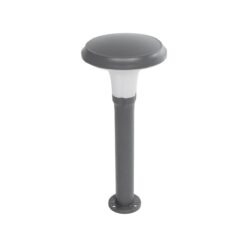 Alternative view of GLOBOSTAR® WHISPER 90548 Φωτιστικό Κολωνάκι Κήπου με Ντουί 1 x E27 AC 220-240V Αδιάβροχο IP65 - Γκρι Ανθρακί - Μ27 x Π27 x Υ79cm