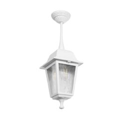 Alternative view of GLOBOSTAR® SOLME 203-0219 Vintage Φωτιστικό Οροφής με Ντουί 1 x E27 AC 220-240V IP44 - Λευκό - Μ15 x Π15 x Υ27cm