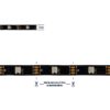 GLOBOSTAR® DIGISTRIP 90757 Σετ Ψηφιακής Pixel Addressable Ταινίας με IR Ασύρματο Χειριστήριο LED 36W 2160lm 120° DC 5V με USB 2.0 IP20 150 x SMD5050 Chip 150 x Pixel Πολύχρωμο RGB Dimmable SPI/TTL Protocol – Sanan SMD Chip – Μ500 x Π1 x Υ0.2cm – Ρολό 5 Μέτρων – 2 Χρόνια Εγγύηση