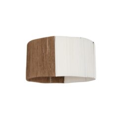 Alternative view of GLOBOSTAR® TAG 205-0060 Boho Κρεμαστό Φωτιστικό Οροφής με Ντουί 1 x E27 AC 220-240V IP20 - Μπεζ & Καφέ - M60 x Π60 x 35cm