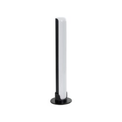 GLOBOSTAR® DIGICOLUMN 76562 Μοντέρνο Επιτραπέζιο Γραμμικό Ψηφιακό Φωτιστικό Digital Pixel Symphony Bar με WiFi Εφαρμογή LED 1.5W 90lm 120° DC 5V με USB-C & Επαναφορτιζόμενη Μπαταρία LiPo 601045 3.7V 280mAh IP20 Πολύχρωμο RGB Dimmable - Μαύρο - Μ5.6 x Π5.6 x Υ21.1cm - 2 Χρόνια Εγγύηση