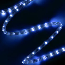 Alternative view of GLOBOSTAR® LIGHTUBE 70606 Φωτοσωλήνας LED 3.9W/m 117lm/m 360° DC 220-240V Αδιάβροχο IP65 36 x Diode Chip/m Μπλε Dimmable - Μ100 x Π1.2 x Υ1.2cm - 2 Χρόνια Εγγύηση