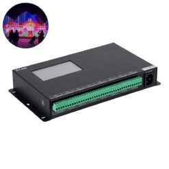 Alternative view of GloboStar® 90147 SEEKWAY SY-418 - Professional Master Controller - Full Colour LED Digital SPI Pixel Control System - Controller για Ψηφιακά Προϊόντα LED Digital Pixel TTL & DMX512 - Single Colour & RGB & RGBW - Synchronous & Asynchronous - 3 Χρόνια Εγγύηση