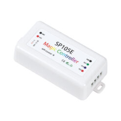 Alternative view of GLOBOSTAR® SP105E 70039 WiFi 2.4G Ψηφιακός Pixel Addressable Controller DC 5-12-24V IP20 - WiFi 2.4G - SPI/TTL Protocol 2048 IC - Μ8.5 x Π4.5 x Υ2.2cm - 2 Χρόνια Εγγύηση