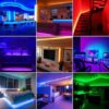 GLOBOSTAR® CHROMAWAVE 70411 Σετ Ταινίας με IR Ασύρματο Χειριστήριο & Τροφοδοτικό LED 36W 2160lm 120° AC 220-240V IP20 150 x SMD5050 Chip Πολύχρωμο RGB Dimmable – Sanan SMD Chip – Μ500 x Π1 x Υ0.2cm – Ρολό 5 Μέτρων – 2 Χρόνια Εγγύηση