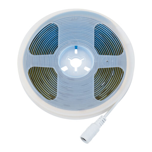 GLOBOSTAR® COBWAVE 70416 Σετ Ταινίας με Τροφοδοτικό LED 48W 4800lm 120° AC 220-240V IP20 1540 x COB Chip Φυσικό Λευκό 4500K – Sanan COB Chip – Μ500 x Π1 x Υ0.2cm – Ρολό 5 Μέτρων – 2 Χρόνια Εγγύηση