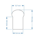 GLOBOSTAR® NEOVALE 70578 Ταινία Neon Flex LED 18W/m 900lm/m 120° DC 220-240V Αδιάβροχο IP65 60 x SMD5050 Chip/m Πολύχρωμο RGB Dimmable – Sanan SMD Chip – Μ100 x Π0.8 x Υ1.6cm – 3 Χρόνια Εγγύηση