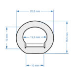 GLOBOSTAR® NEOTUBE 70598 Ταινία Neon Flex LED 18W/m 900lm/m 360° DC 220-240V Αδιάβροχο IP65 60 x SMD5050 Chip/m Πολύχρωμο RGB Dimmable – Sanan SMD Chip – Μ100 x Π2.1 x Υ2.1cm – 3 Χρόνια Εγγύηση