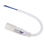 GLOBOSTAR® NEOTUBE-A 70633 Σύνδεσμος για Neon Flex LED Αδιάβροχο IP65 - Διάφανο - Μ20 x Π1.7 x Υ1.6cm