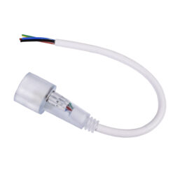 GLOBOSTAR® NEOTUBE-B 70634 Σύνδεσμος για Neon Flex LED Αδιάβροχο IP65 - Διάφανο - Μ22.5 x Π2.4 x Υ1.8cm