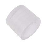 GLOBOSTAR® NEOTUBE-A 70635 Τερματική Τάπα για Neon Flex LED Αδιάβροχο IP65 - Διάφανο - Μ1.8 x Π1.8 x Υ1.7cm
