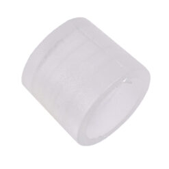 GLOBOSTAR® NEOTUBE-A 70635 Τερματική Τάπα για Neon Flex LED Αδιάβροχο IP65 - Διάφανο - Μ1.8 x Π1.8 x Υ1.7cm
