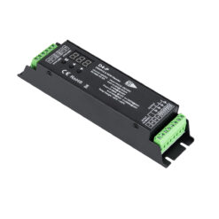 Alternative view of GLOBOSTAR® SKYDANCE-D4-P 70669 DC DMX Master Dimmer / Controller / Decoder Υψηλής Ταχύτητας με 4 x 8A 384W Κανάλια 12-48V 32.5A 1152W Max IP20 - DMX512 & RDM - Μ17.5 x Π4.5 x Υ2.8cm - 5 Χρόνια Εγγύηση