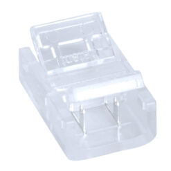 Alternative view of GLOBOSTAR® STRIPCON 70685 Ταχυσύνδεσμος για Μονόχρωμη Ταινία LED 10mm σε 10mm IP20 - Διάφανο - Μ1.9 x Π1.3 x Υ0.7cm