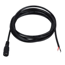 Alternative view of GLOBOSTAR® STRIPDC 70748 Ταχυσύνδεσμος DC Jack 5.5x2.1mm Θηλυκός IP20 - Μαύρο - Μ200 x Π2.1 x Υ2.1cm