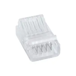 Alternative view of GLOBOSTAR® STRIPCON 70757 Ταχυσύνδεσμος για RGBW Ταινία LED 12mm σε 5 Καλώδια IP20 - Διάφανο - Μ2.5 x Π1.5 x Υ1cm