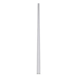 Alternative view of GLOBOSTAR® ALP-LINEAR ALIENA 70809-2M Επιφανειακό Προφίλ Αλουμινίου με Λευκό Γαλακτερό Πατητό Κάλυμμα για Ταινίες LED IP20 - Ασημί & Λευκό - Μ200 x Π2.4 x Υ1.1cm - Πακέτο 5 Τεμαχίων
