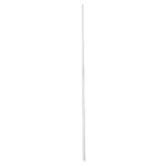 GLOBOSTAR® ALP-CORNER LINEO 70815-3M Επιφανειακό Γωνιακό Προφίλ Αλουμινίου με Λευκό Γαλακτερό Πατητό Κάλυμμα για Ταινίες LED IP20 – Ασημί & Λευκό – Μ300 x Π1.6 x Υ1.6cm – Πακέτο 5 Τεμαχίων