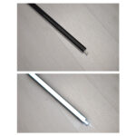 GLOBOSTAR® ALP-CORNER LINEO 70816-3M Επιφανειακό Γωνιακό Προφίλ Αλουμινίου με Μαύρο Φιμέ Πατητό Κάλυμμα για Ταινίες LED IP20 – Μαύρο – Μ300 x Π1.6 x Υ1.6cm – Πακέτο 5 Τεμαχίων