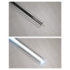 GloboStar® PLASTERBOARD-PROFILE 70820-3M Προφίλ Αλουμινίου – Βάση & Ψύκτρα Ταινίας LED με Μαύρο Φιμέ Κάλυμμα – Χωνευτή Χρήση σε Γυψοσανίδα – Trimless – Πατητό Κάλυμμα – Ασημί – 3 Μέτρα – Πακέτο 5 Τεμαχίων – Μ300 x Π6.7 x Υ1.4cm
