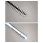 GloboStar® PLASTERBOARD-PROFILE 70820-3M Προφίλ Αλουμινίου – Βάση & Ψύκτρα Ταινίας LED με Μαύρο Φιμέ Κάλυμμα – Χωνευτή Χρήση σε Γυψοσανίδα – Trimless – Πατητό Κάλυμμα – Ασημί – 3 Μέτρα – Πακέτο 5 Τεμαχίων – Μ300 x Π6.7 x Υ1.4cm